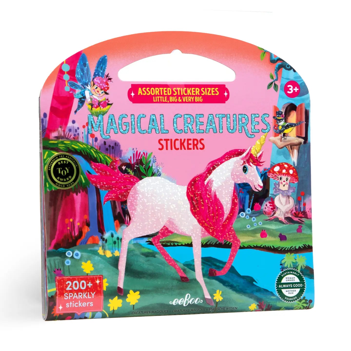Magical Creatures Shiny Sticker Book image 0