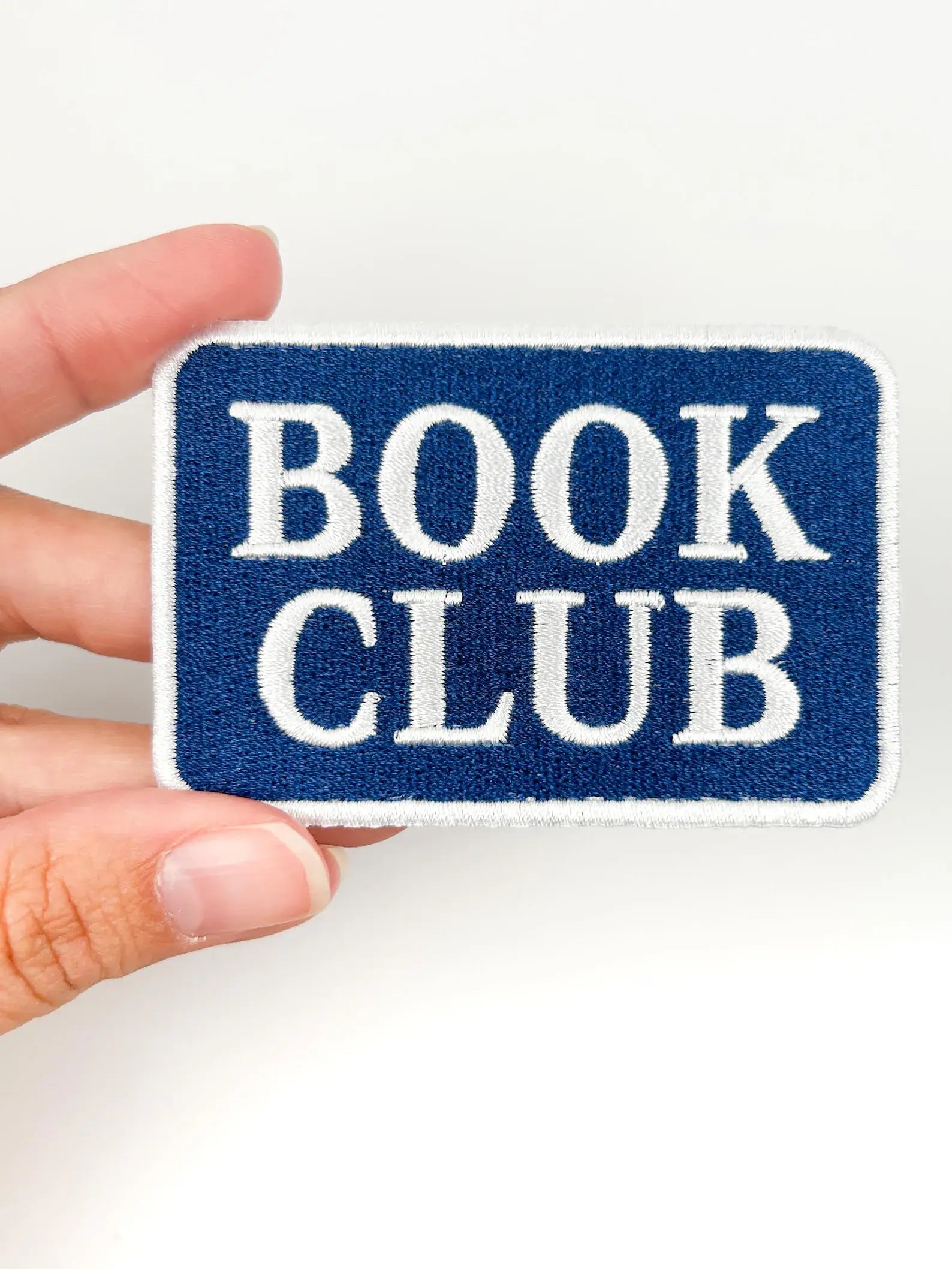 Book Club Patch – Embroidered Iron On, Readers, Book Lovers