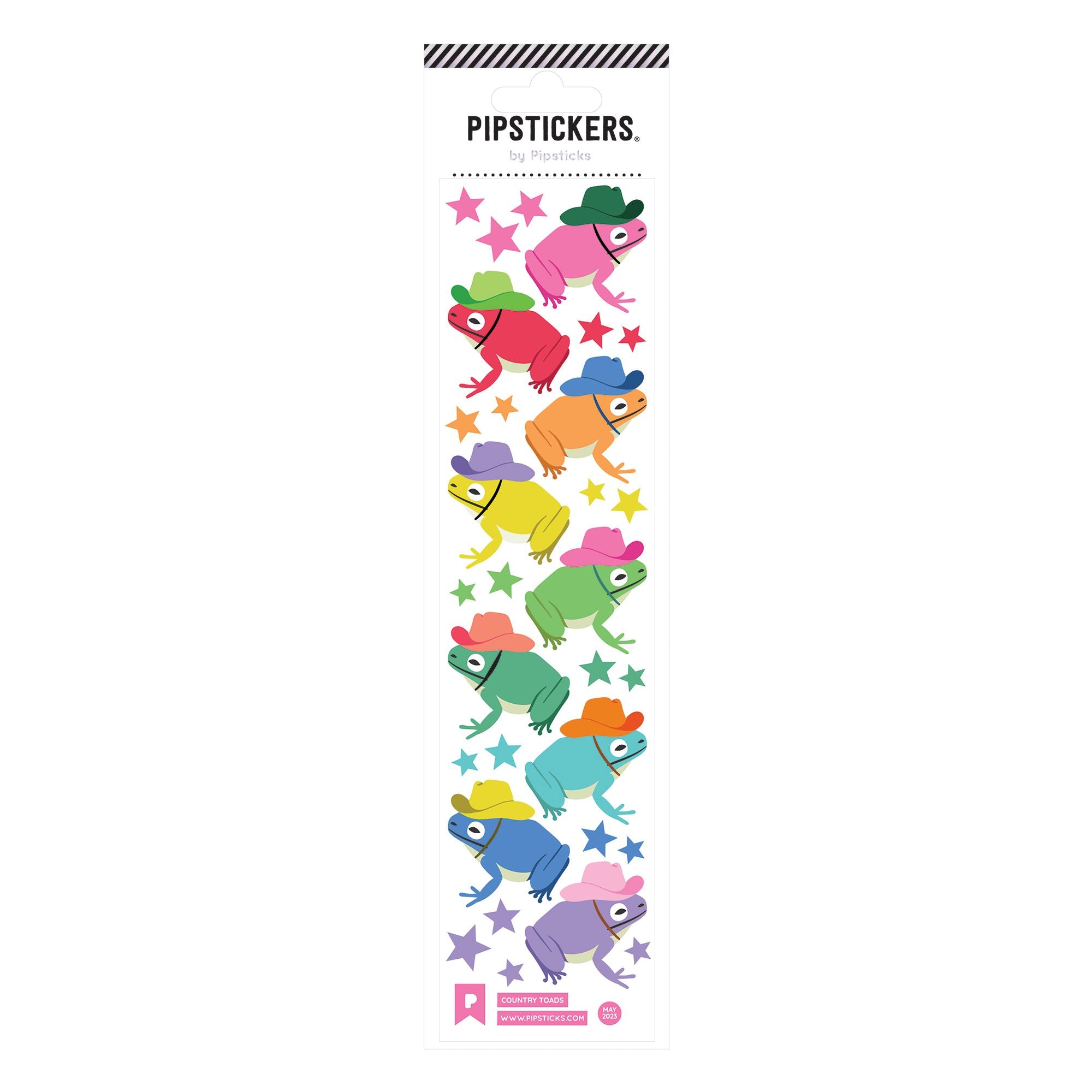 Country Toads Pipstickers 2x8 image 0