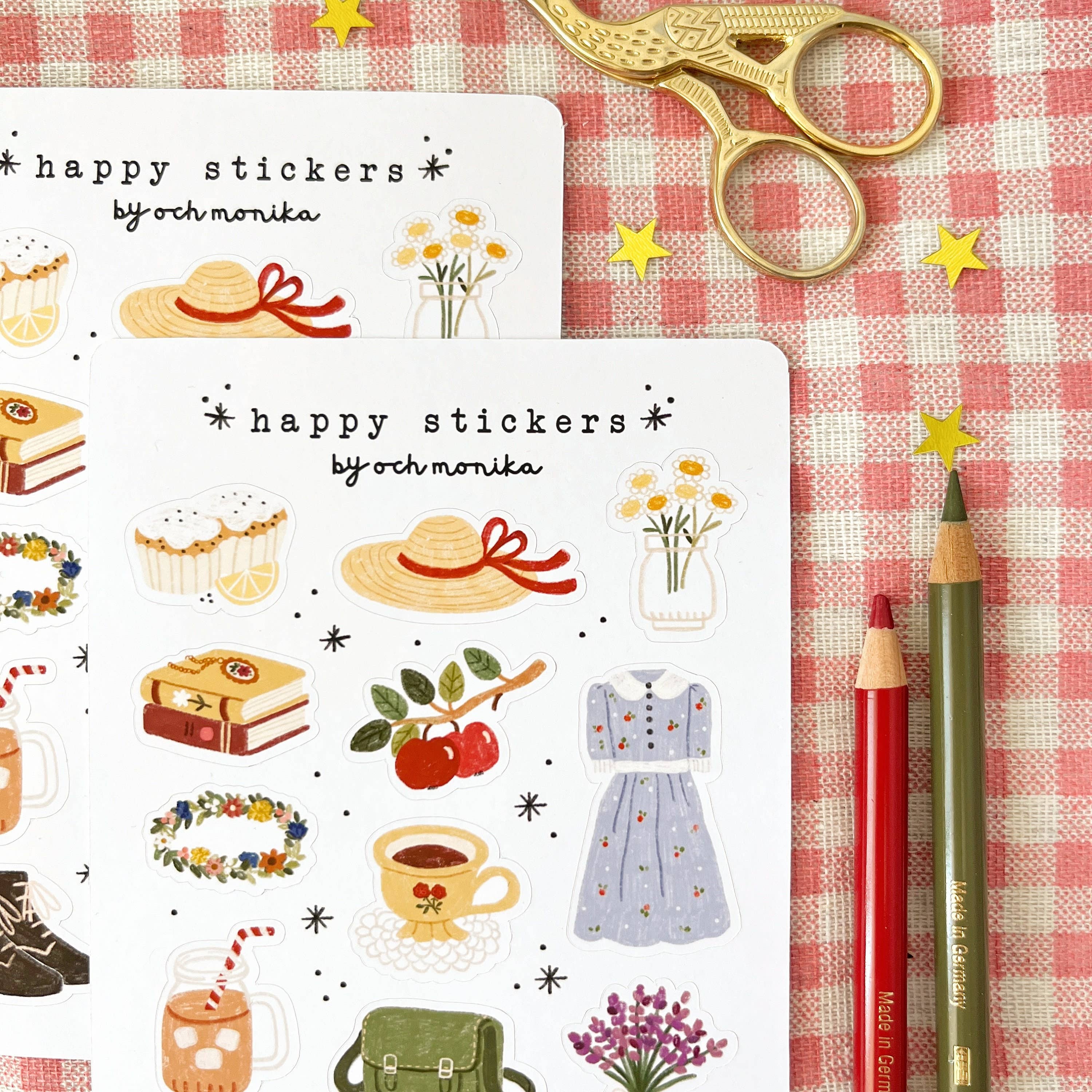 Late Summer - Planner & Journal Stickers | A6 Matte Paper