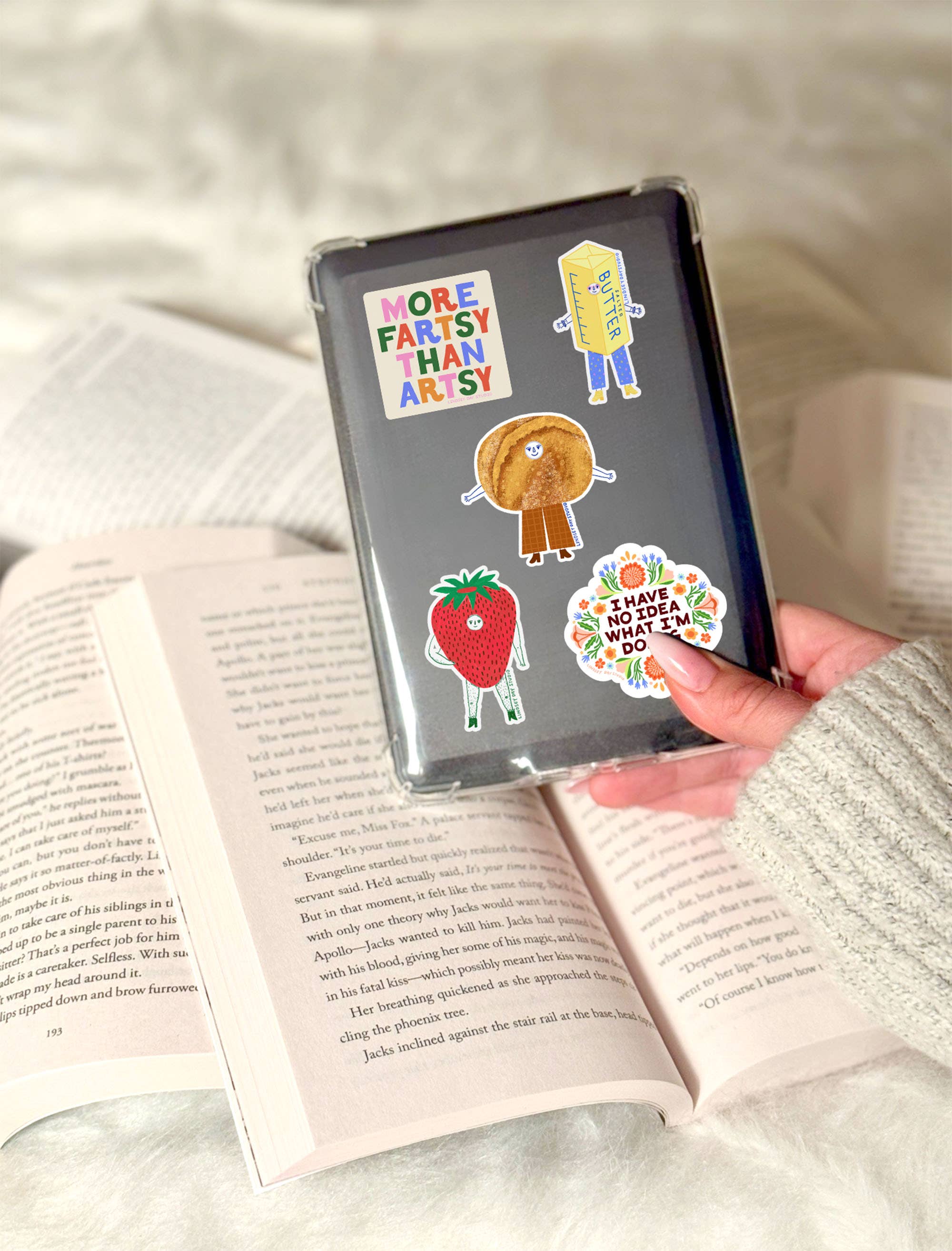 Sally Sourdough Sticker, Funny Sticker, Bread Food Sticker
