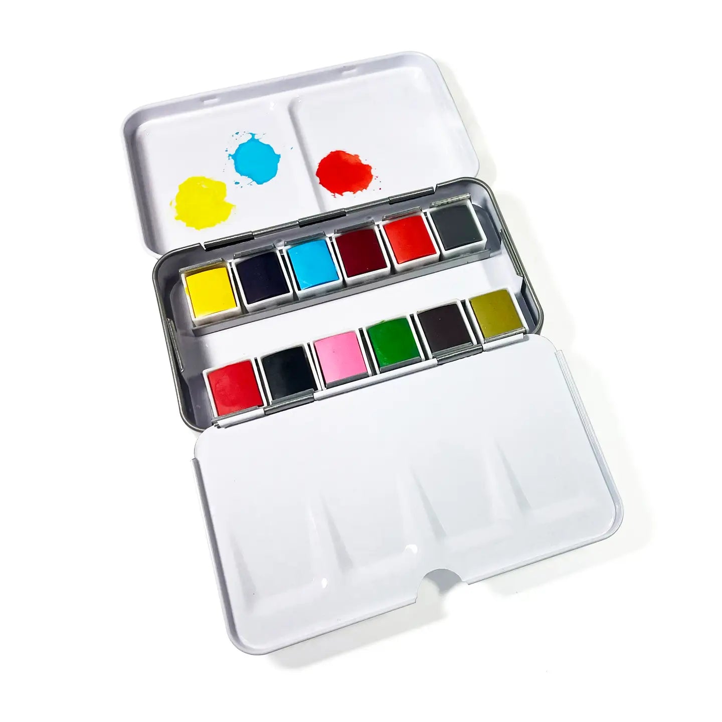 Watercolor To Go Kit - Portable, Travel-Friendly - 12 Colors image 2