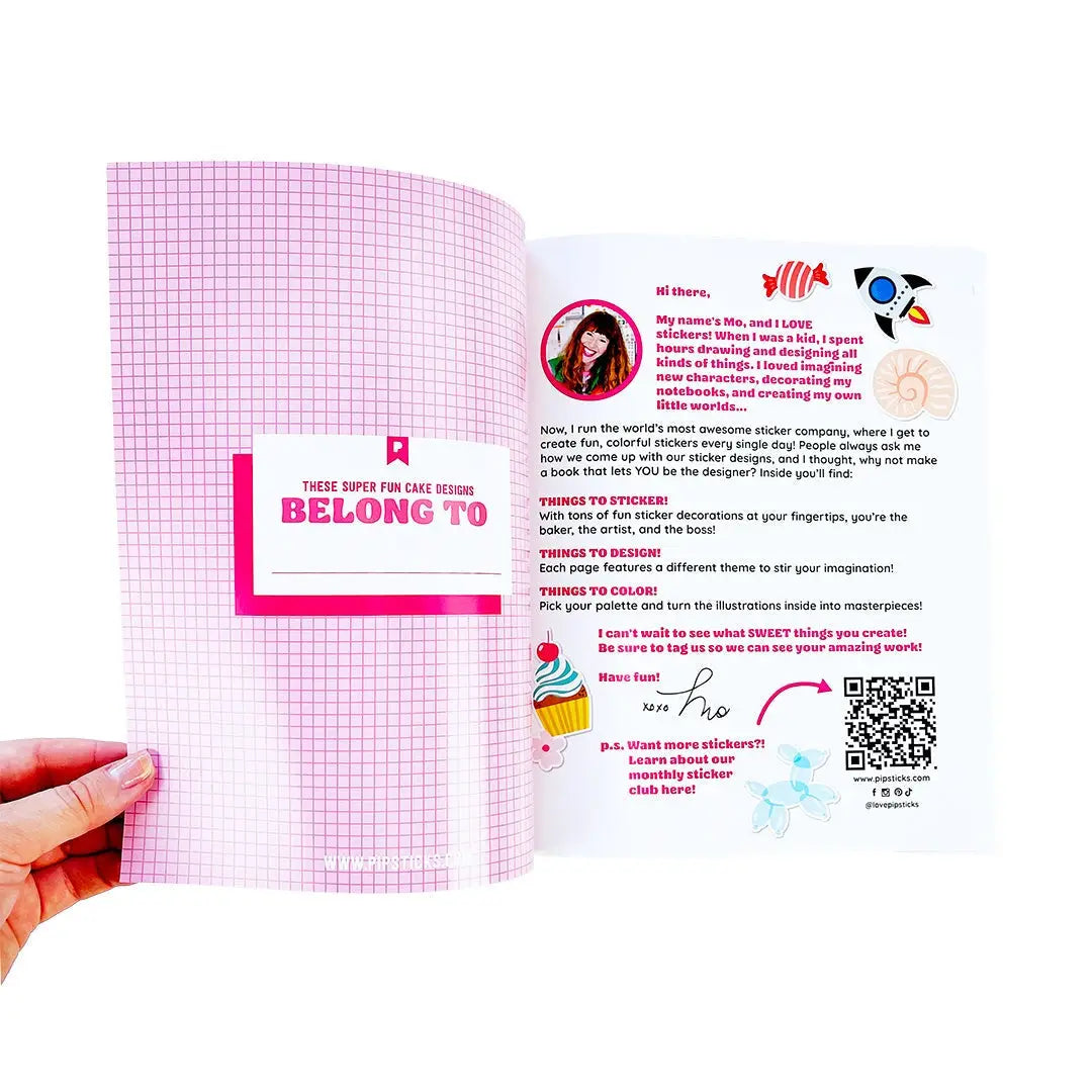Design Your Own Sticker Book: Stickercakes image 3