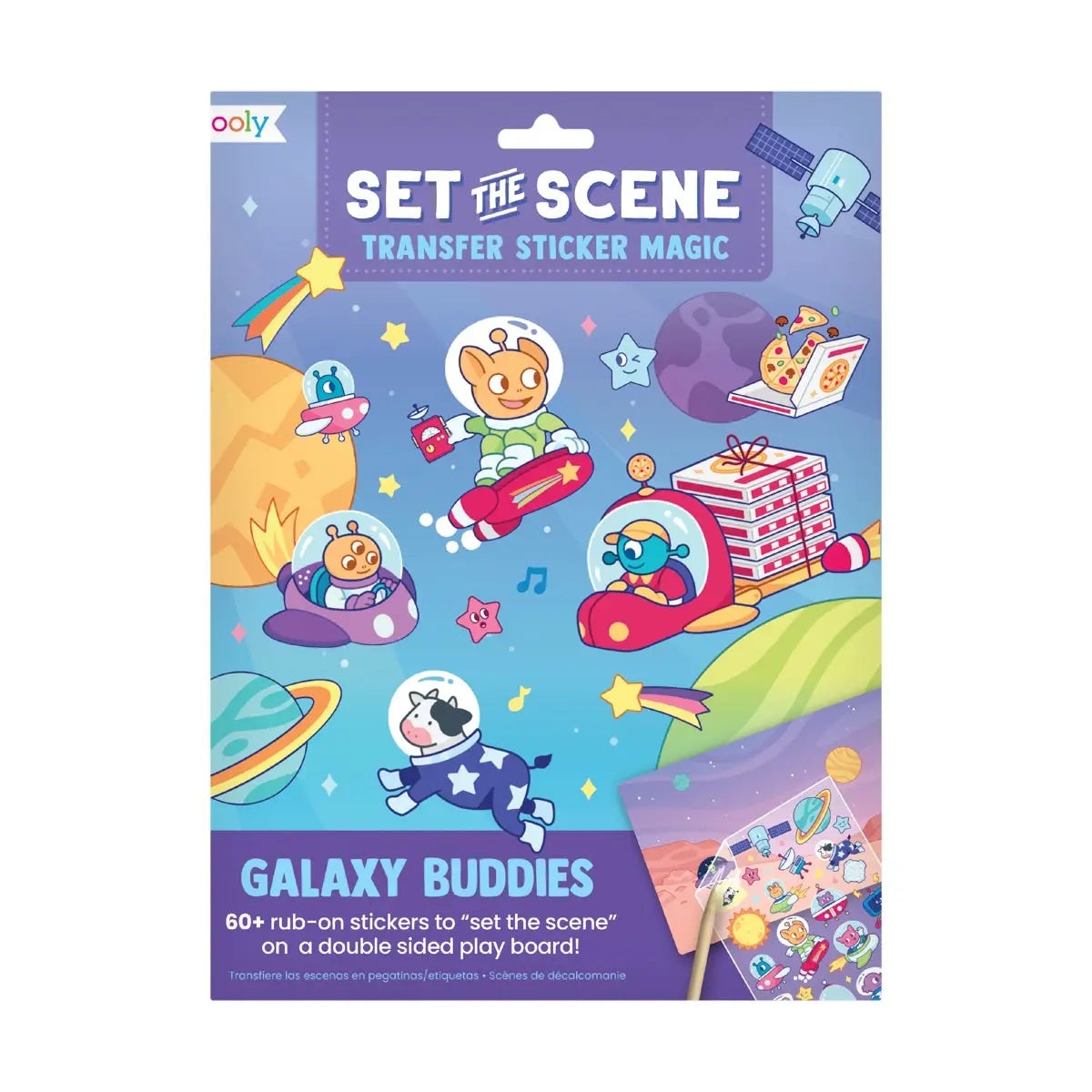 Set the Scene Transfer Stickers Magic - Galaxy Buddies image 0