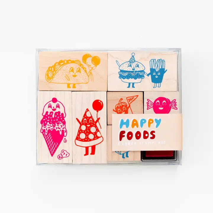Happy Foods Stamp Kit image 0