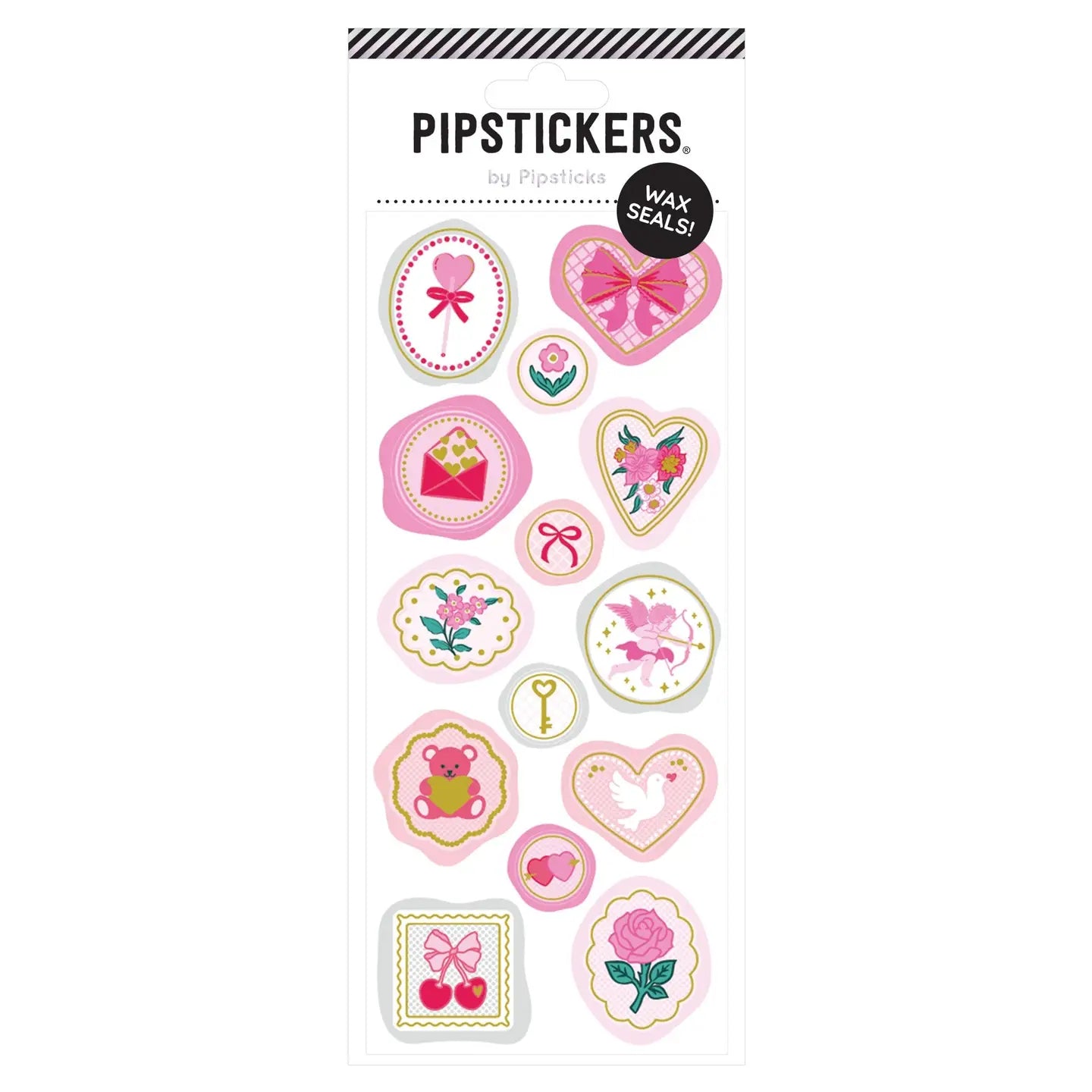 Seal of Love Pipstickers Stickers wax seal image 0