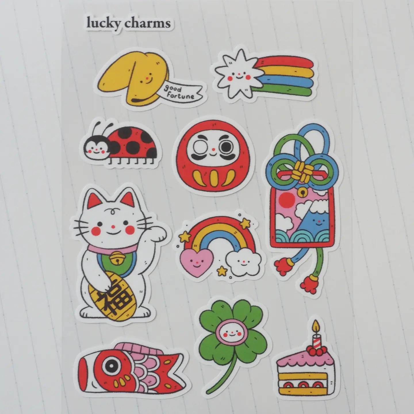 Lucky Charms • Sticker Sheet - Natamori image 2