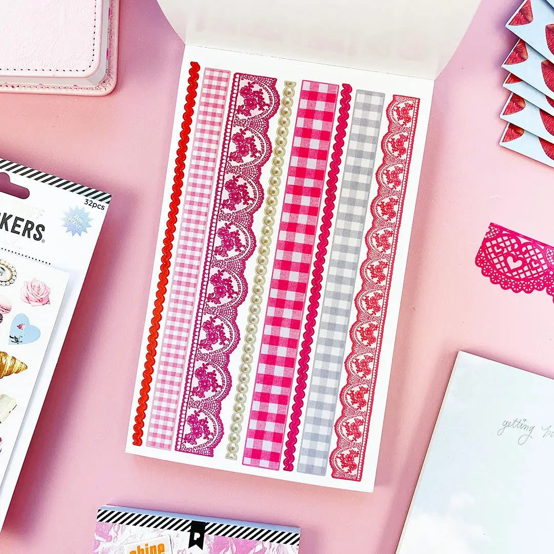 Coquette Junk Journal Sticker Book image 1