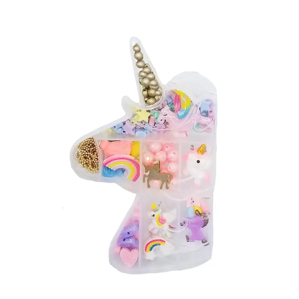 Kids Unicorn Necklace and Jewelry Diy Kit image 1