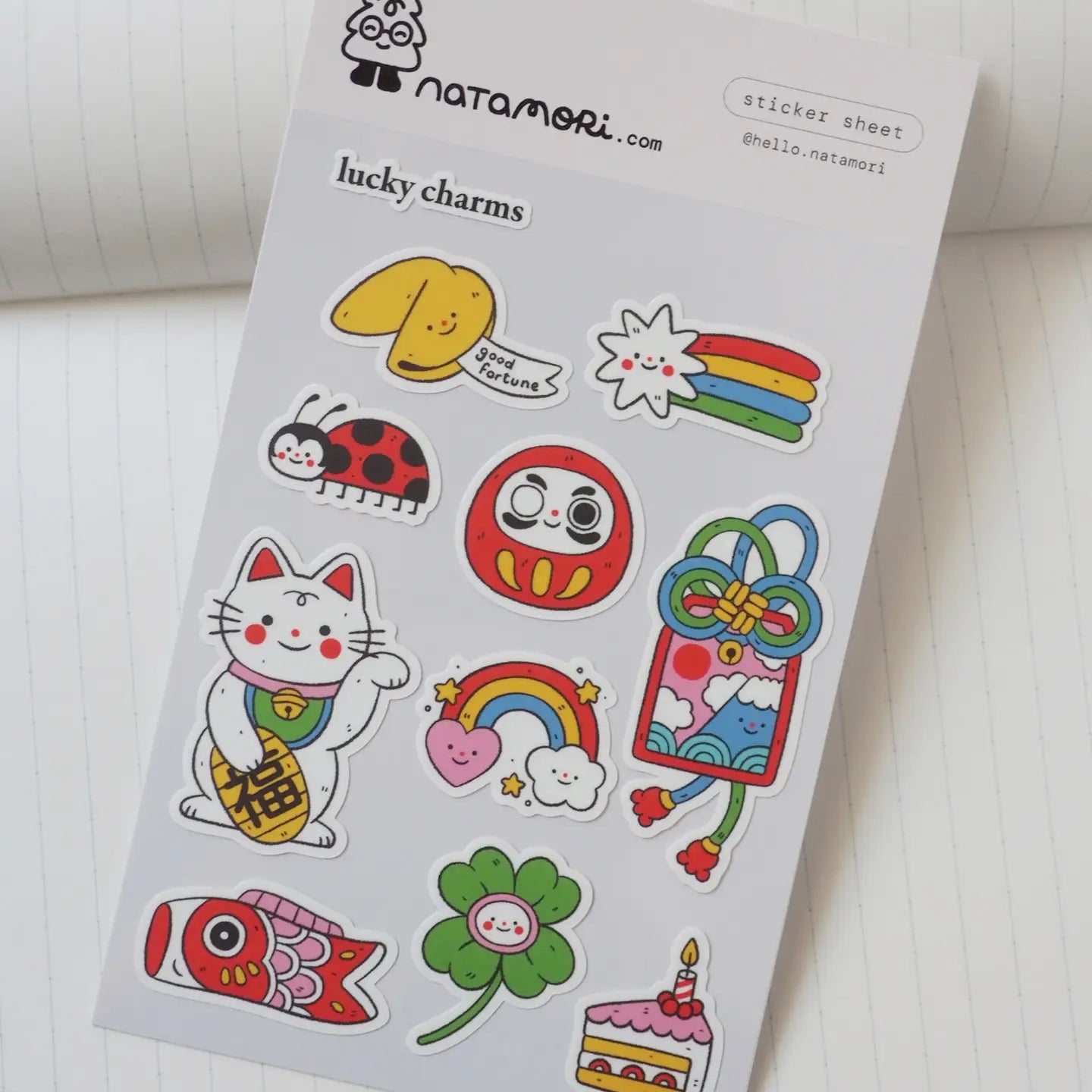 Lucky Charms • Sticker Sheet - Natamori image 0