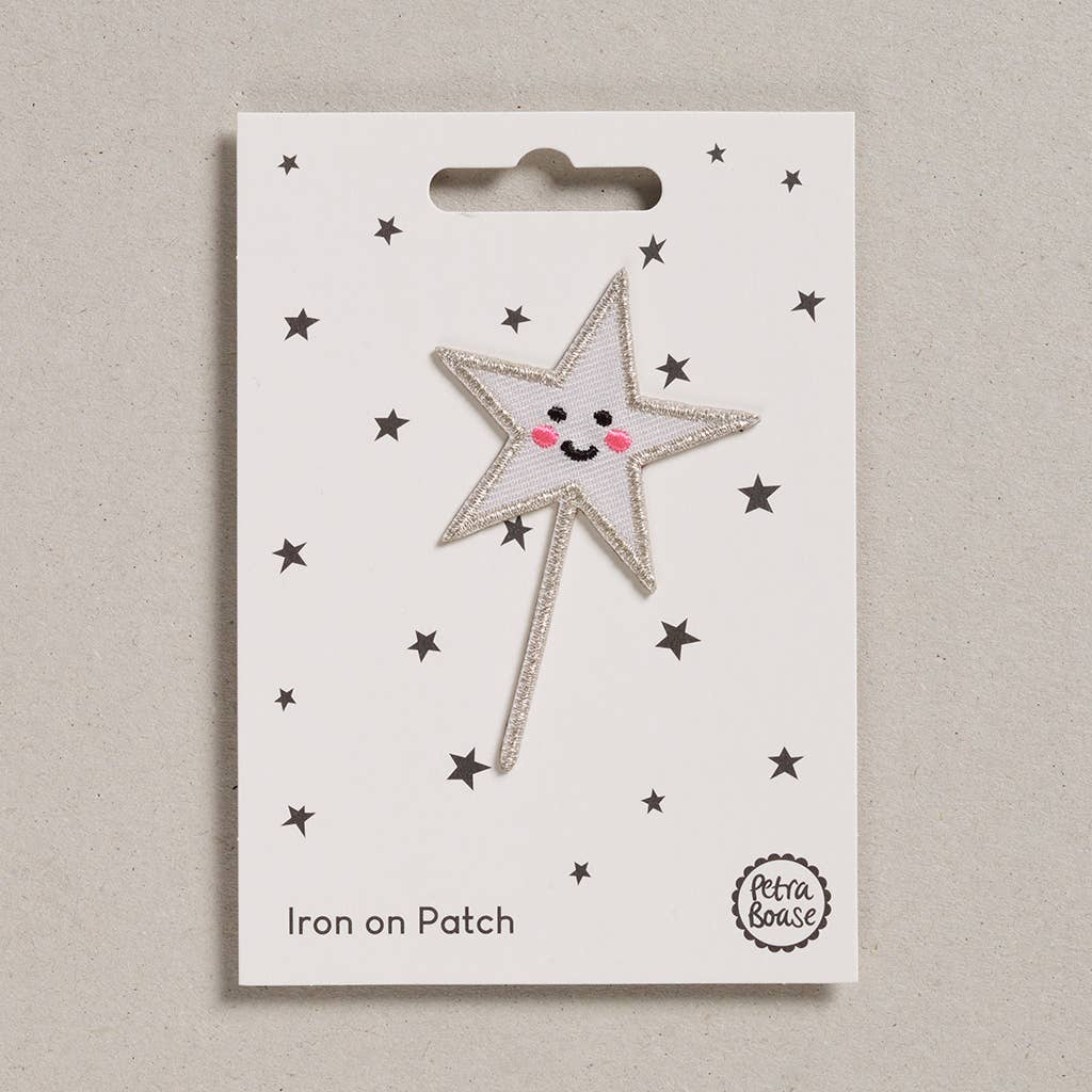 Iron on Patch Star Wand
