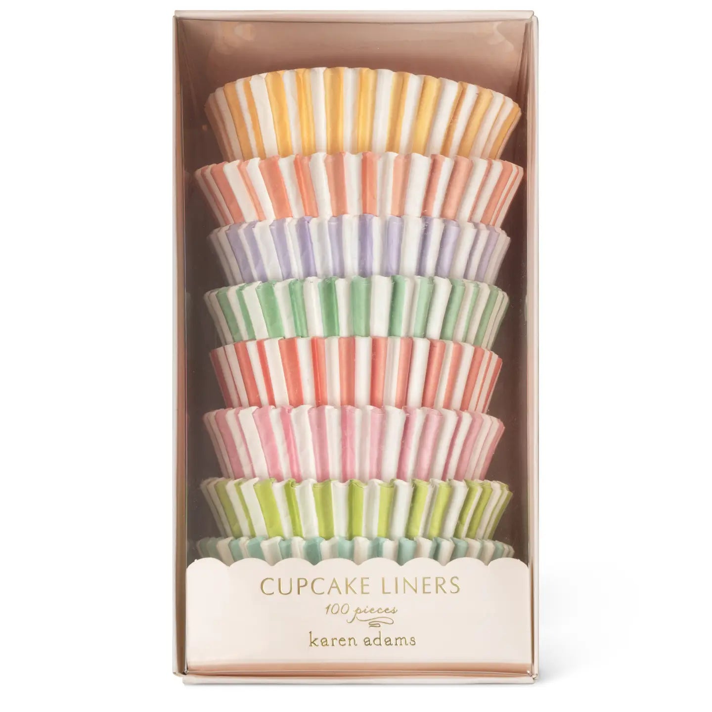 Round Pastel Stripe image 0