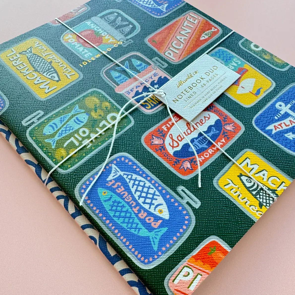Tinned Fish Notebook Duo image 1