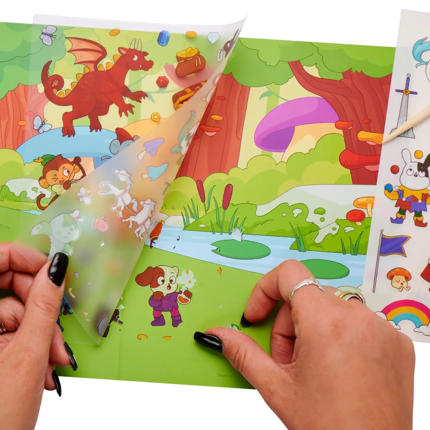 Set the Scene Transfer Stickers Magic - Magical Forest image 1