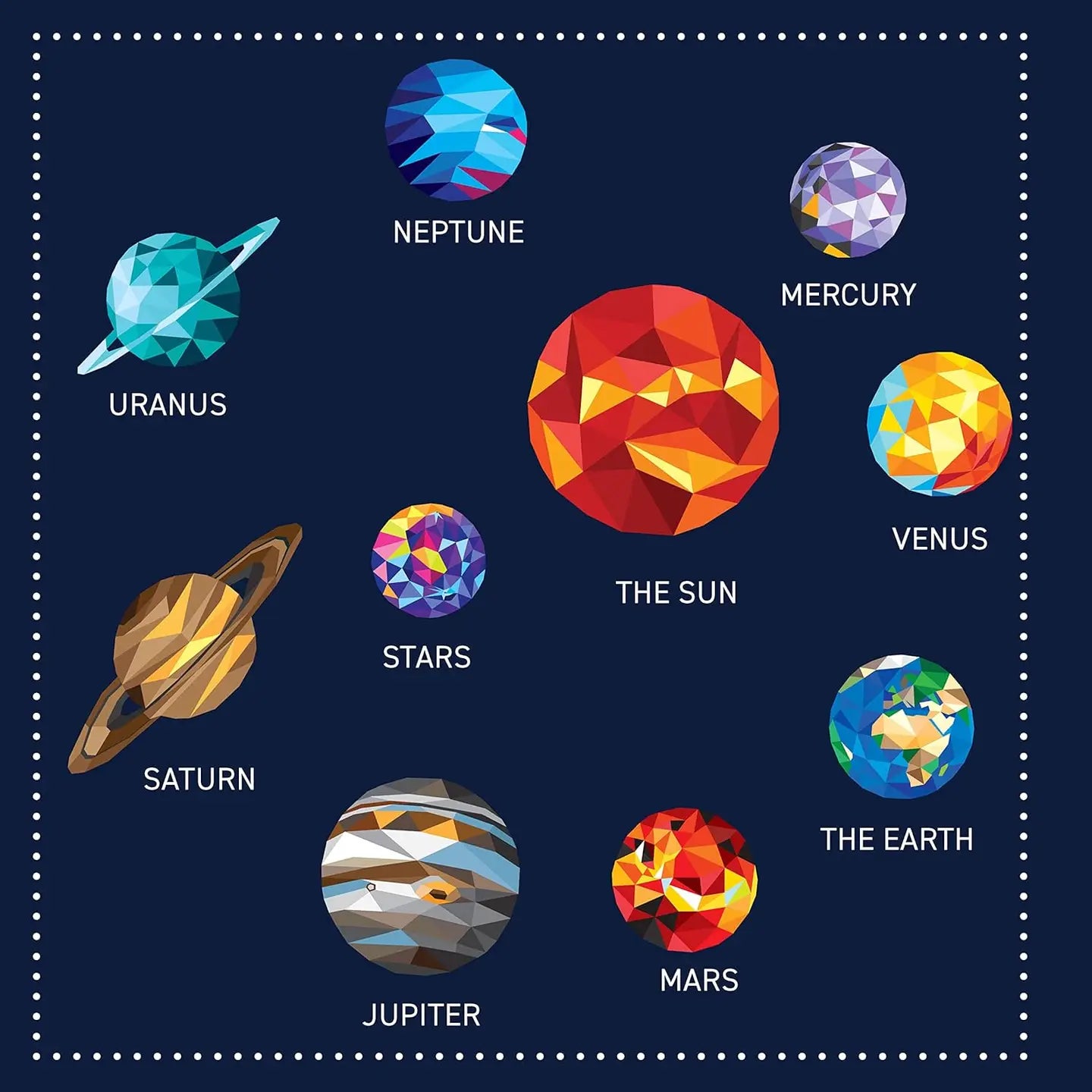 My Sticker Paintings: Planets - Children's Activity Book image 1