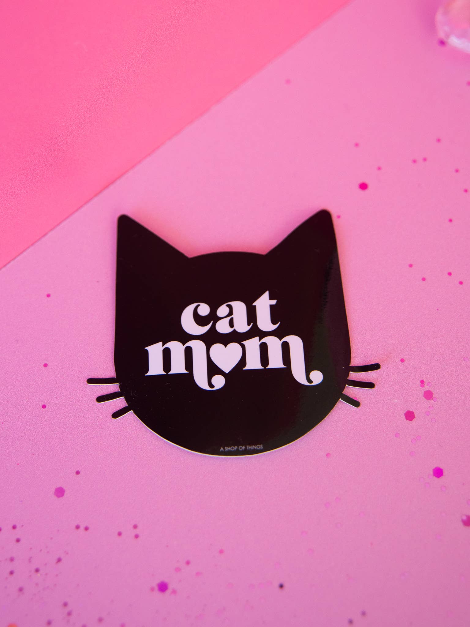 Cat Mom Sticker