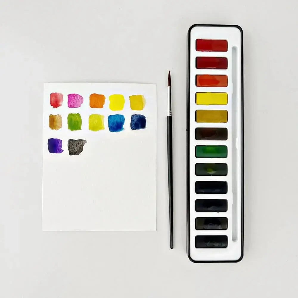 Watercolor Paint Set 12 Colors image 2