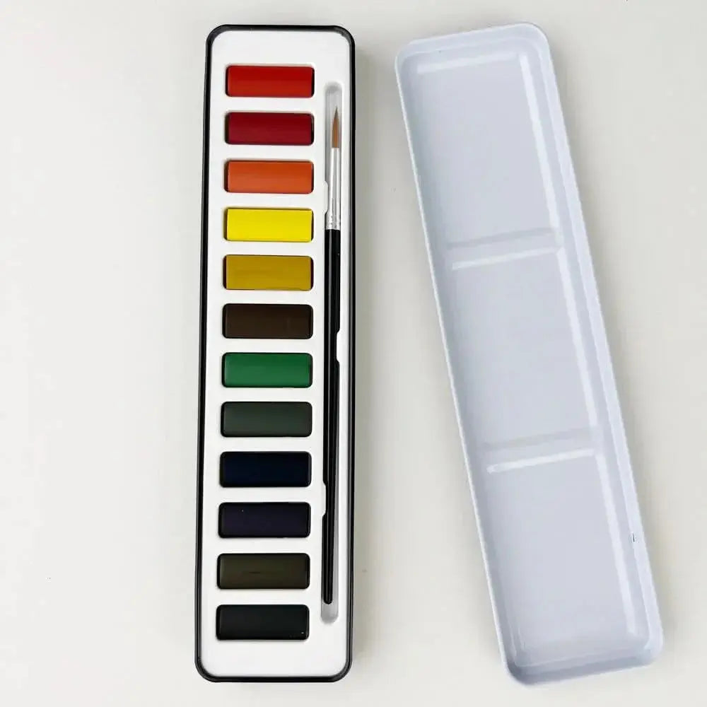 Watercolor Paint Set 12 Colors image 0