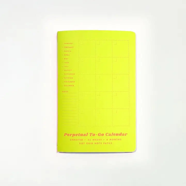 Perpetual To-Go Calendar - Undated image 0