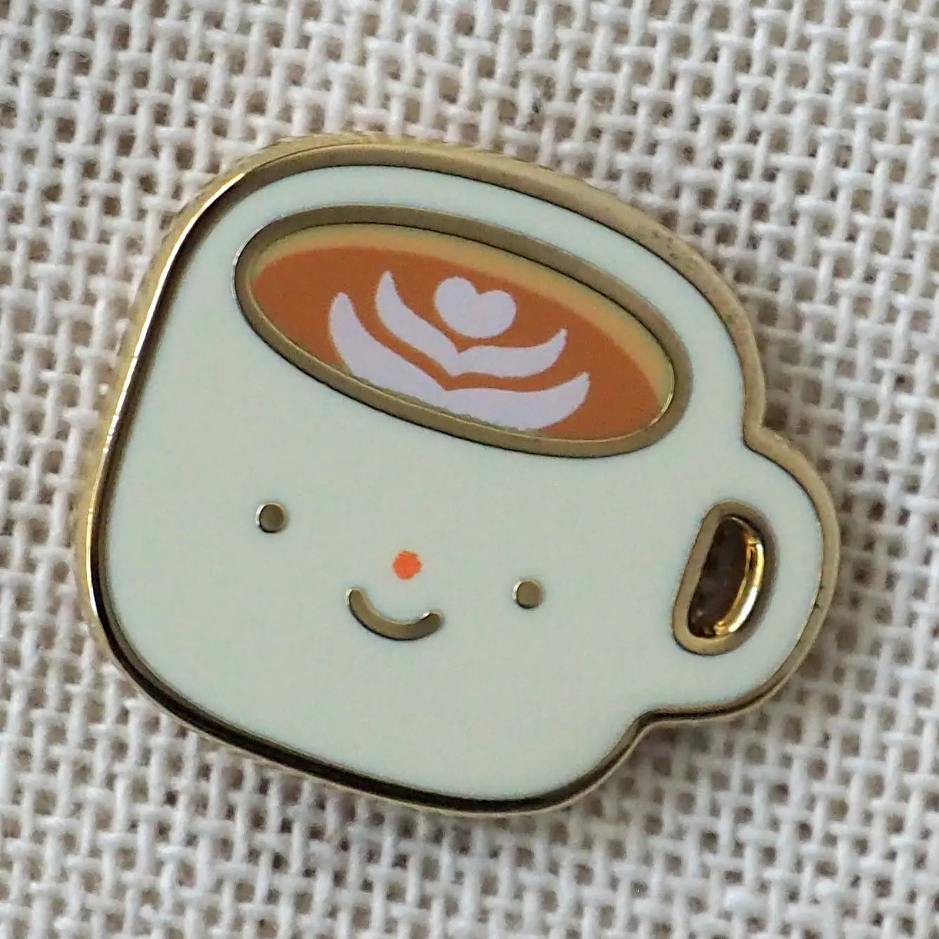 Latte • Enamel Pin - Natamori image 0