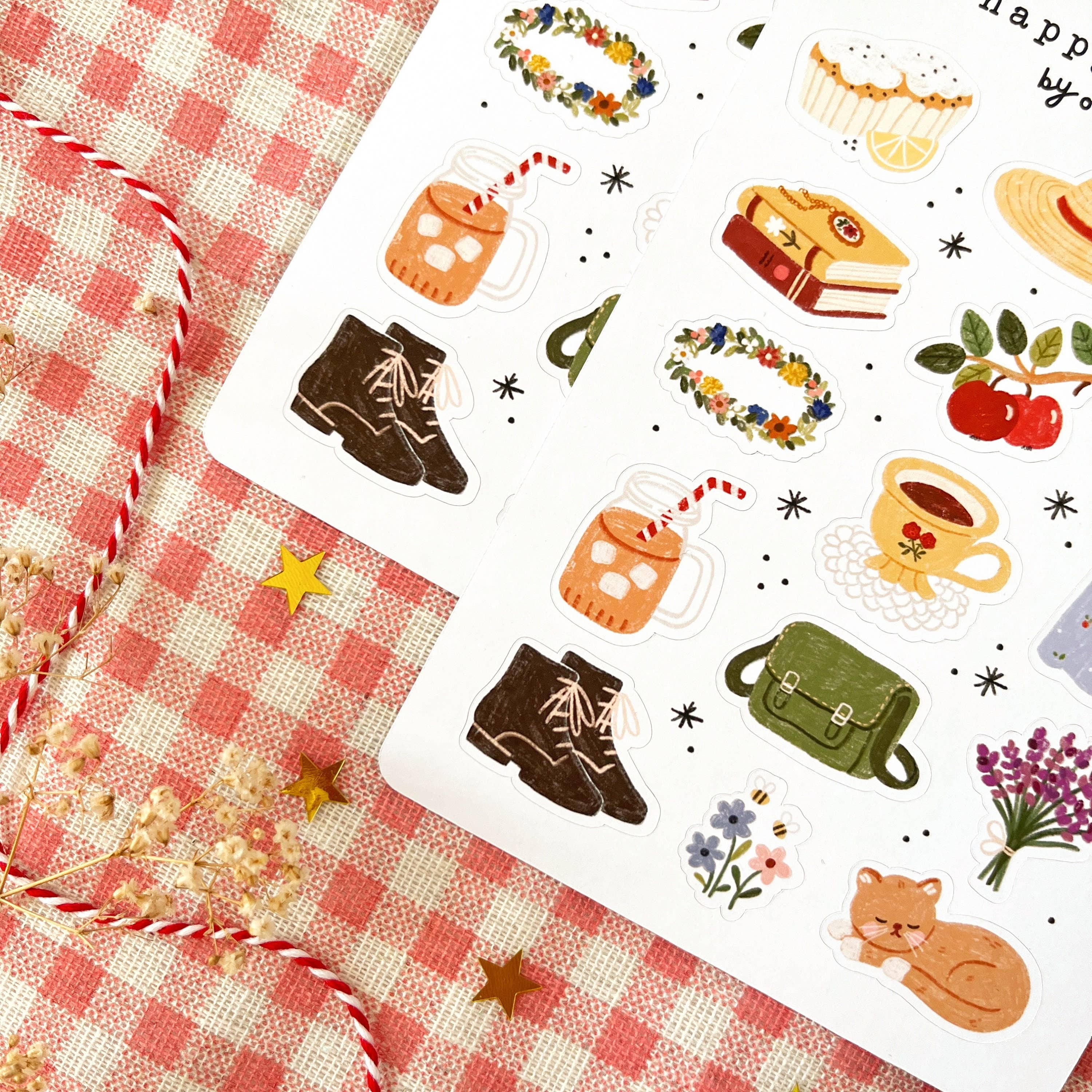 Late Summer - Planner & Journal Stickers | A6 Matte Paper