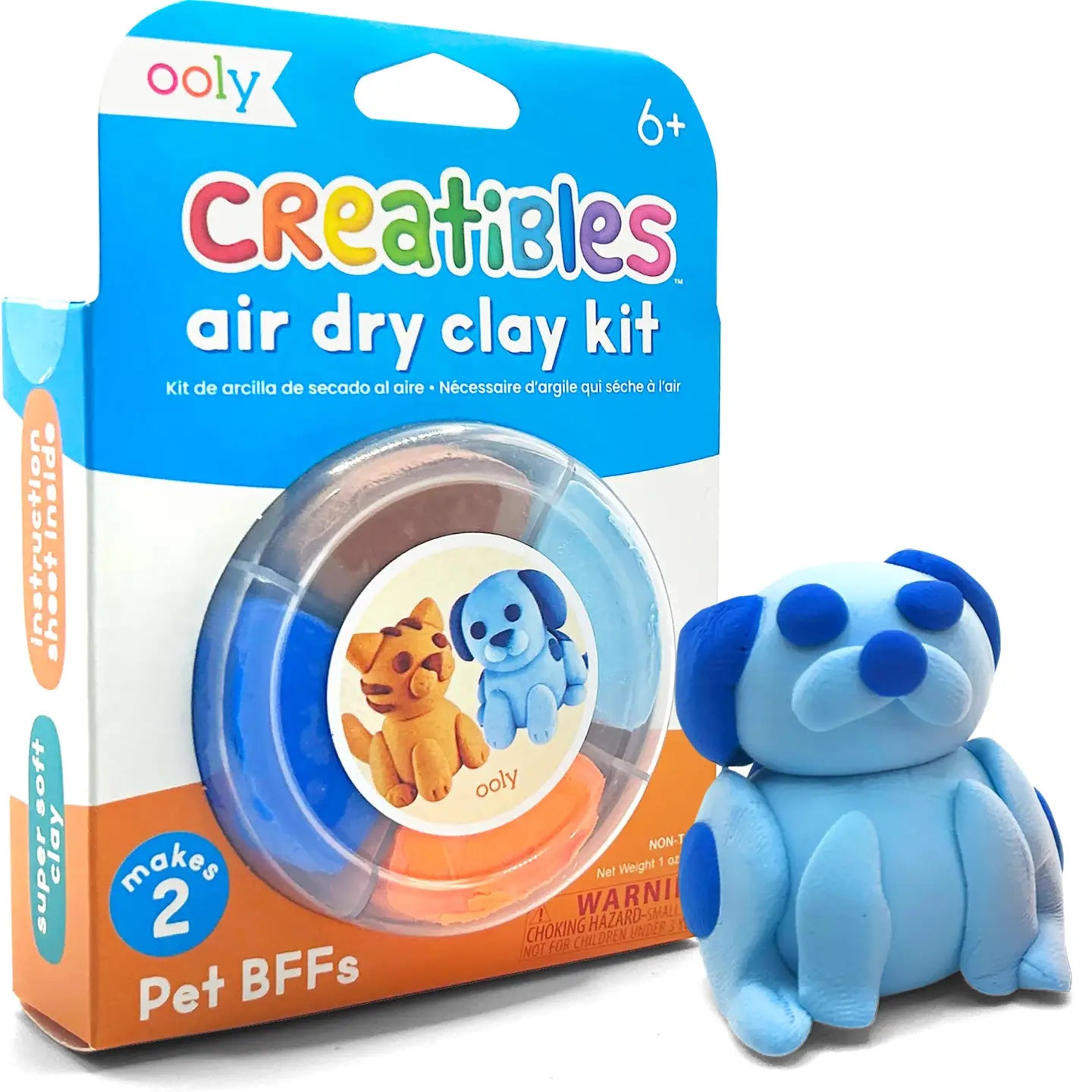 Creatibles: Air Dry Clay BFFs Kit - Pet Pals image 2