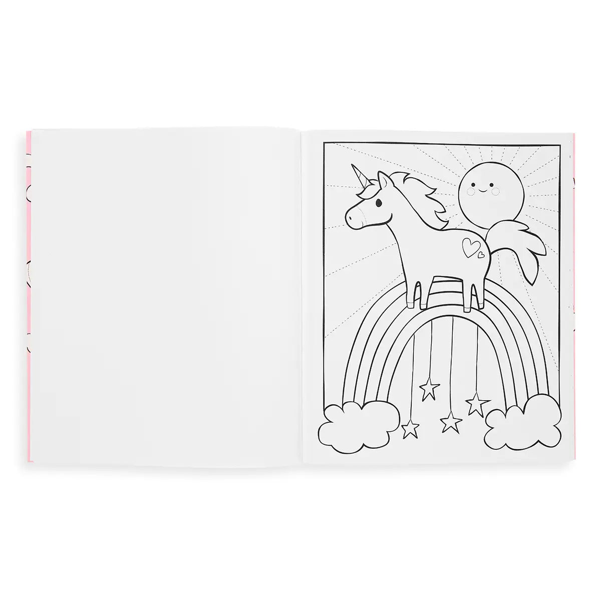 Color-in' Book: Enchanting Unicorns image 2