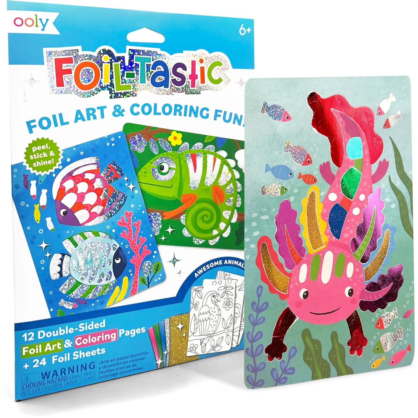 Foil-Tastic Foil Art Kit: Awesome Animals image 0