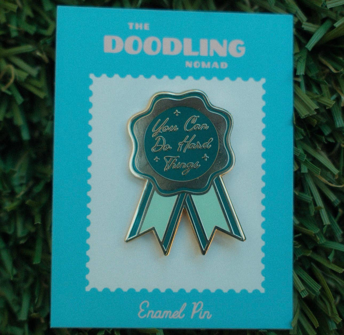 You Can Do Hard Things Hard Enamel Pin 
