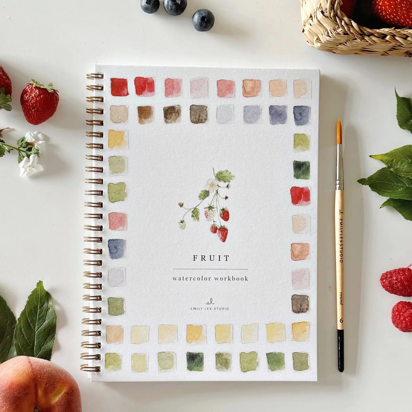 Fruit Watercolor Workbook image 0