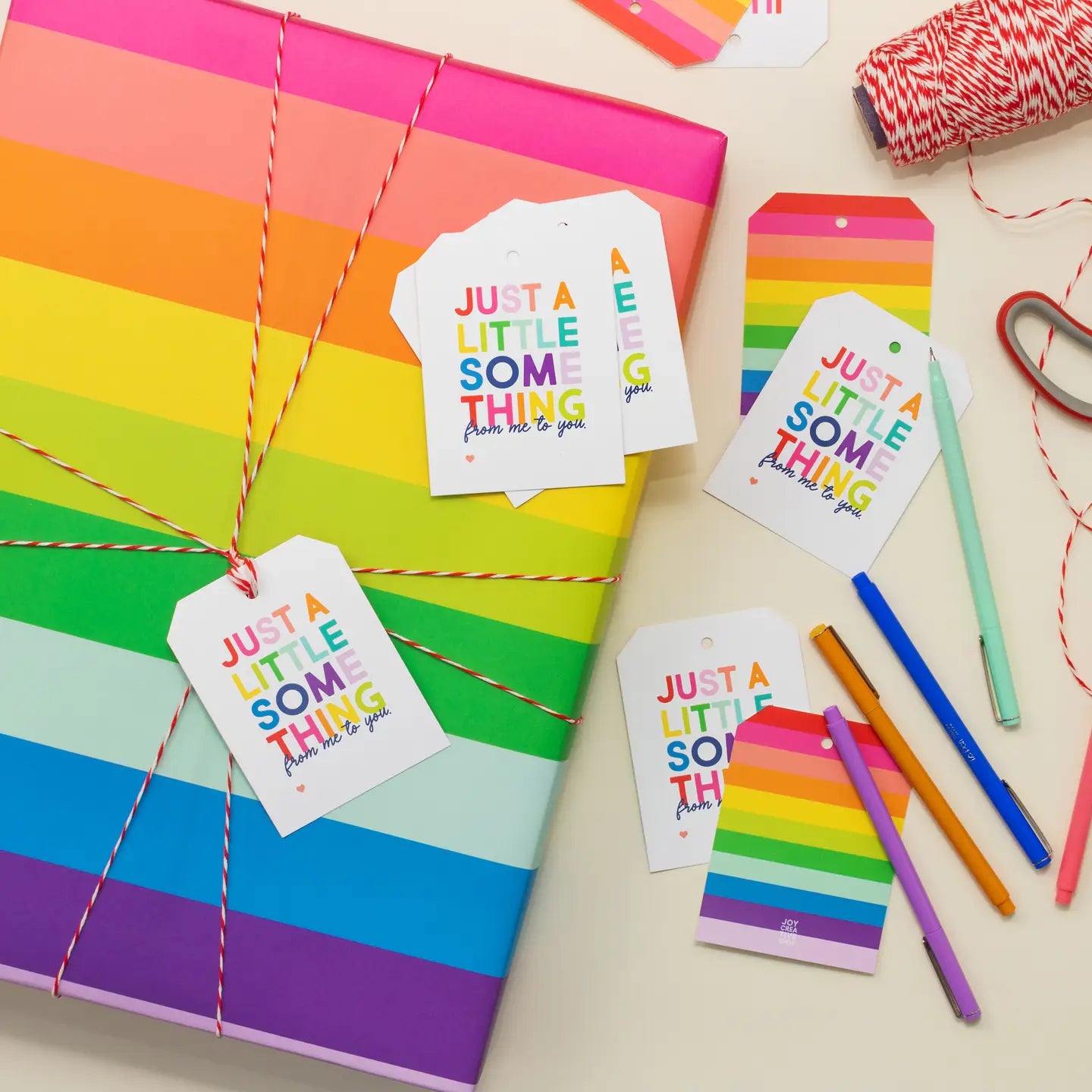 Gift Wrap - Rainbow Stripe image 0