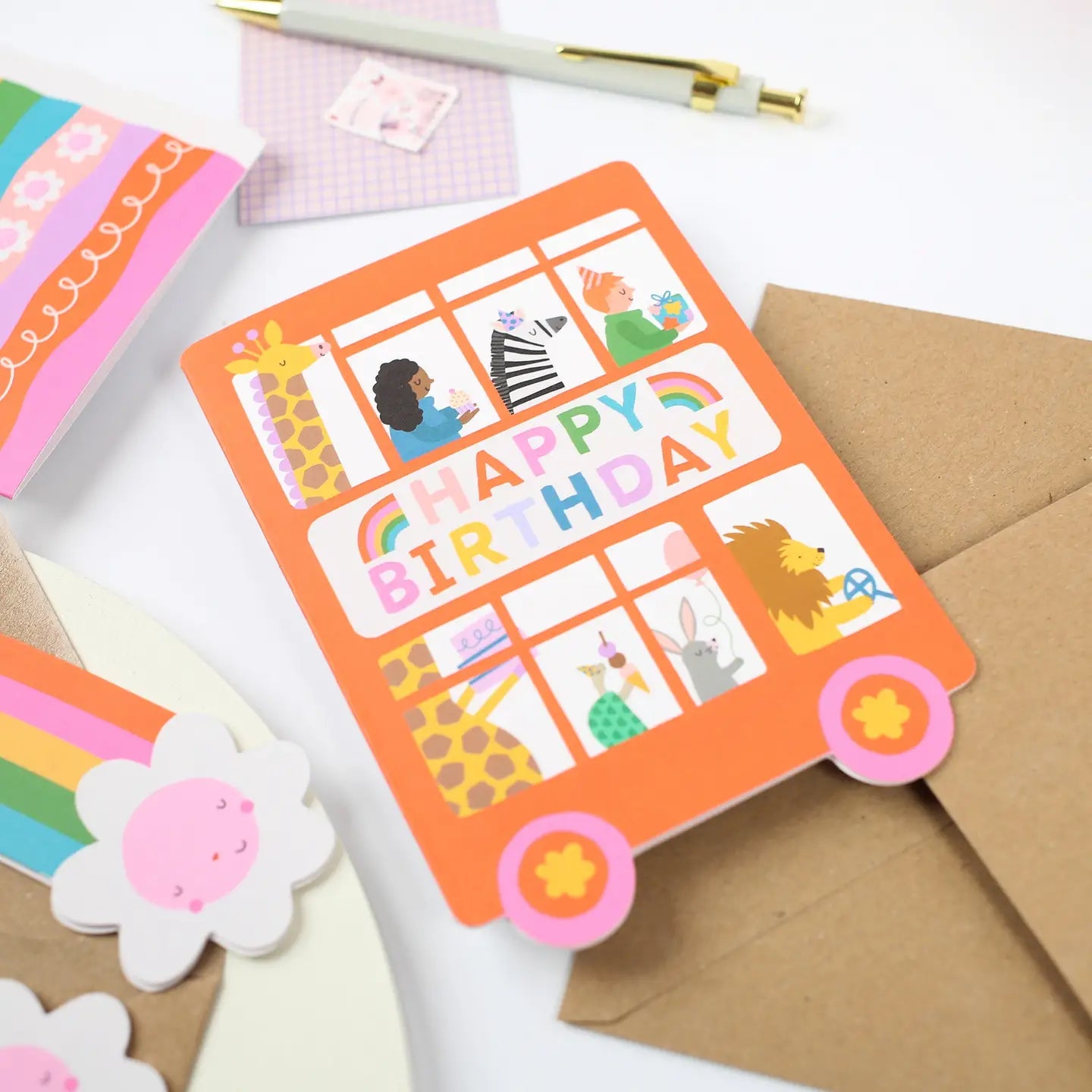 Birthday Bus Card image 2