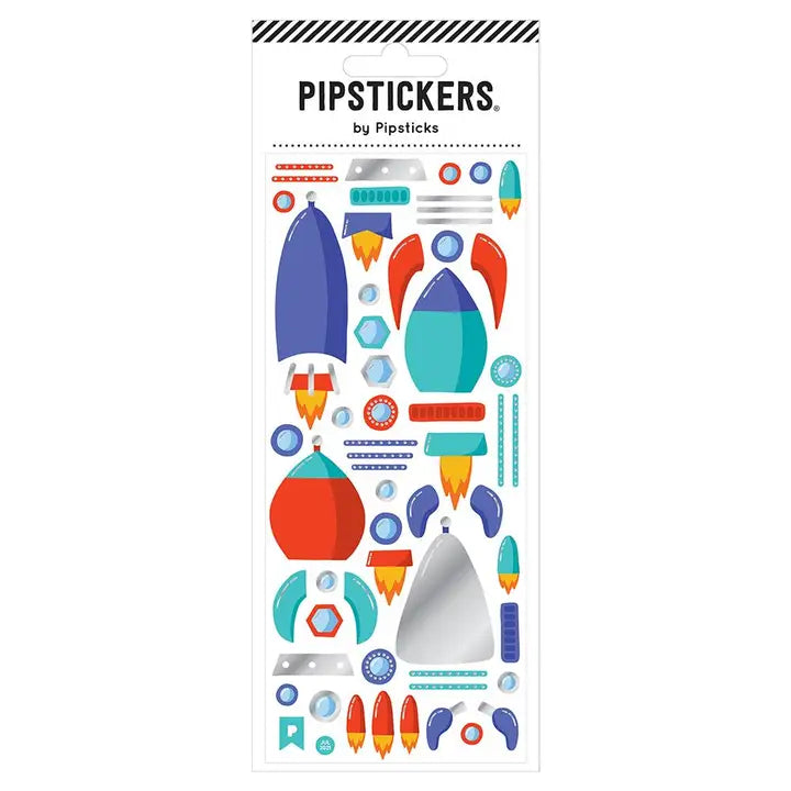 Space Capsule Creator Pipstickers 3x7 image 0
