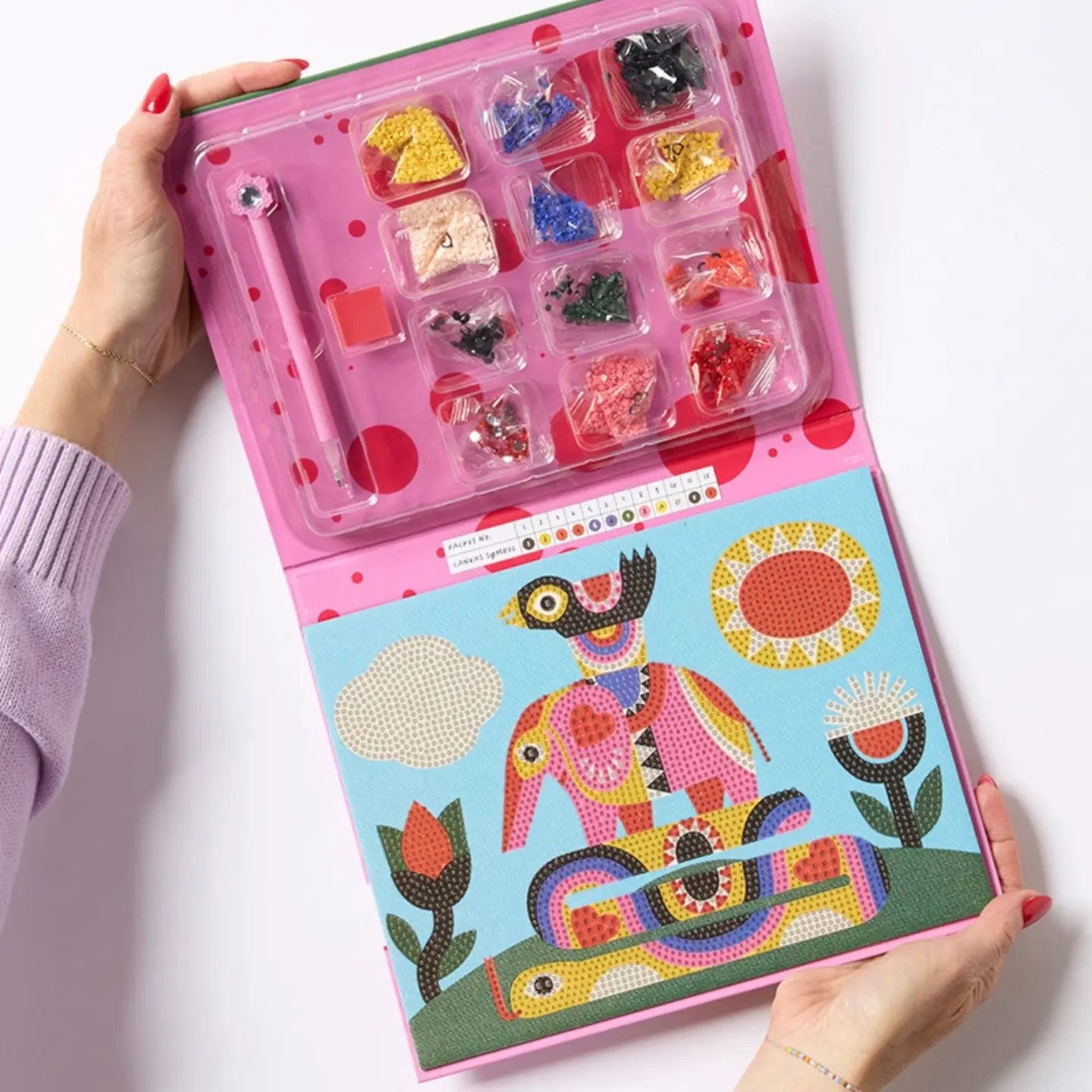 Sparkle Art Kit For Kids - Pyramid image 1