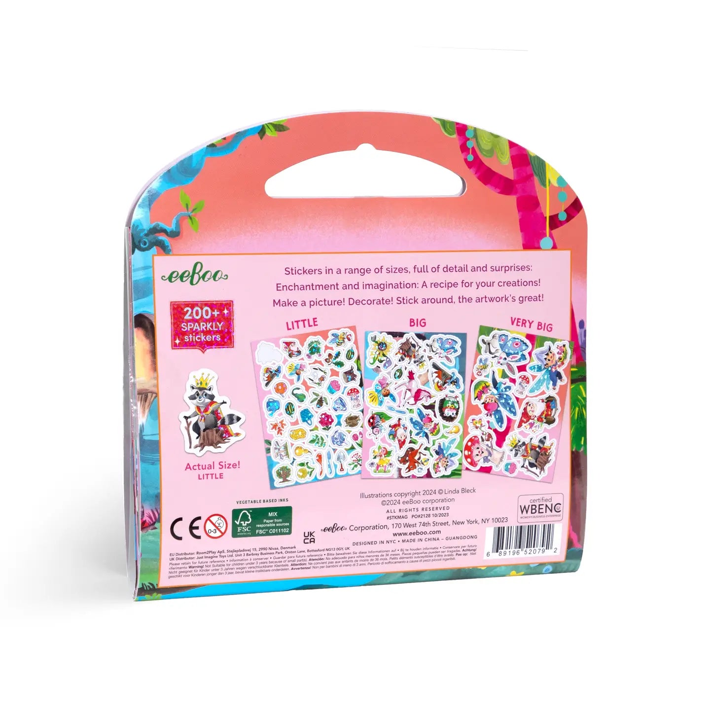 Magical Creatures Shiny Sticker Book image 1