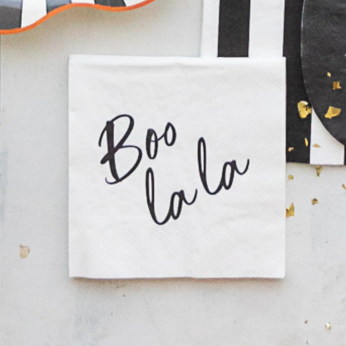 Boo La La Cocktail Napkins image 1