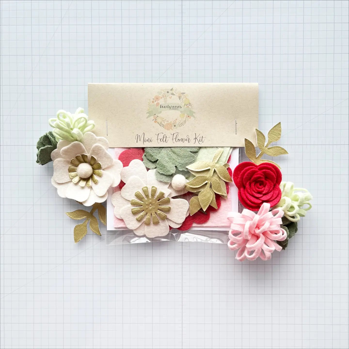 Mini Felt Flower Kit image 8