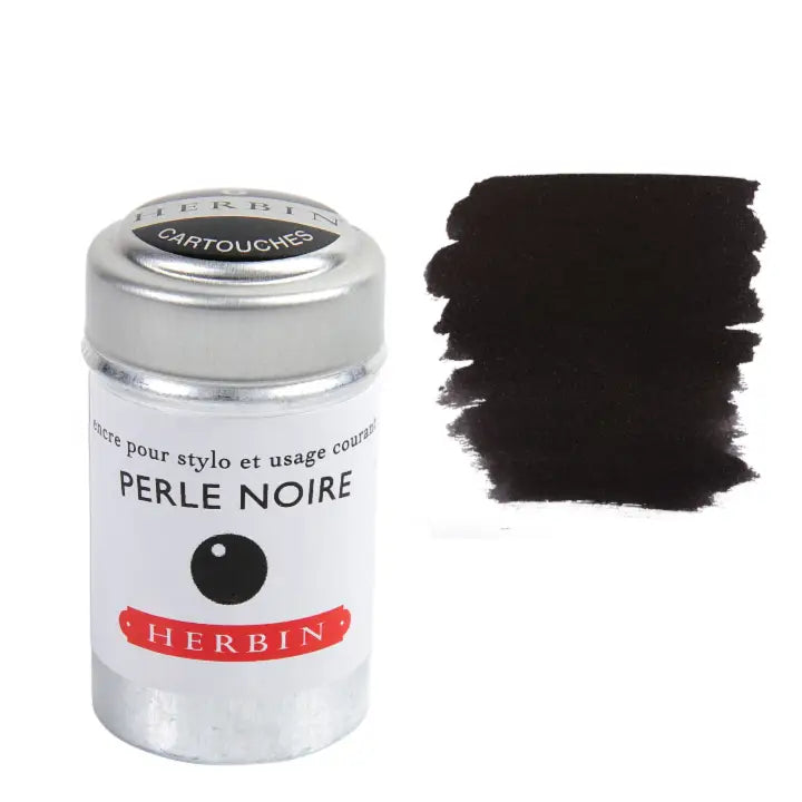 Herbin Fountain Pen Ink Cartridges - Tin of 6 image 4