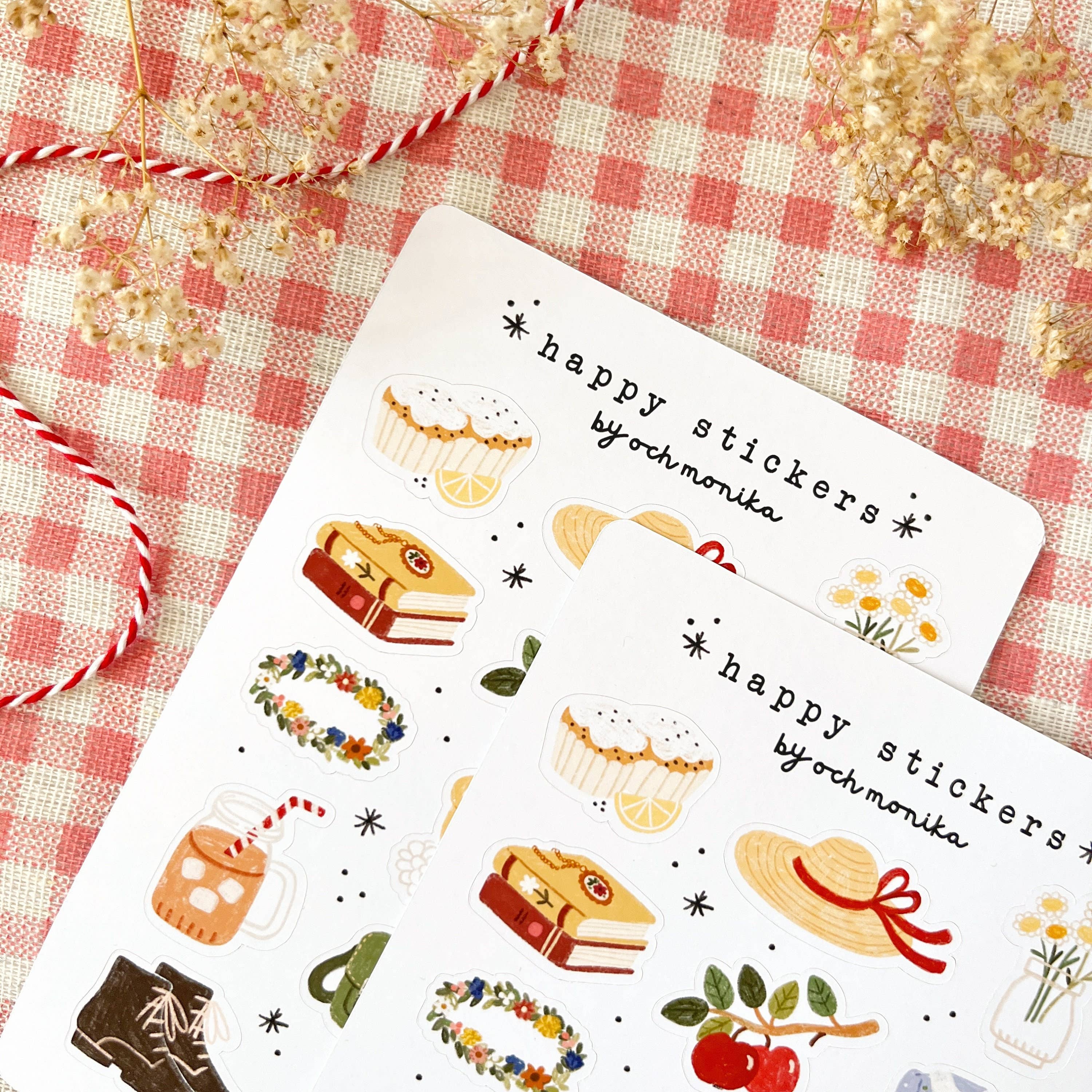 Late Summer - Planner & Journal Stickers | A6 Matte Paper
