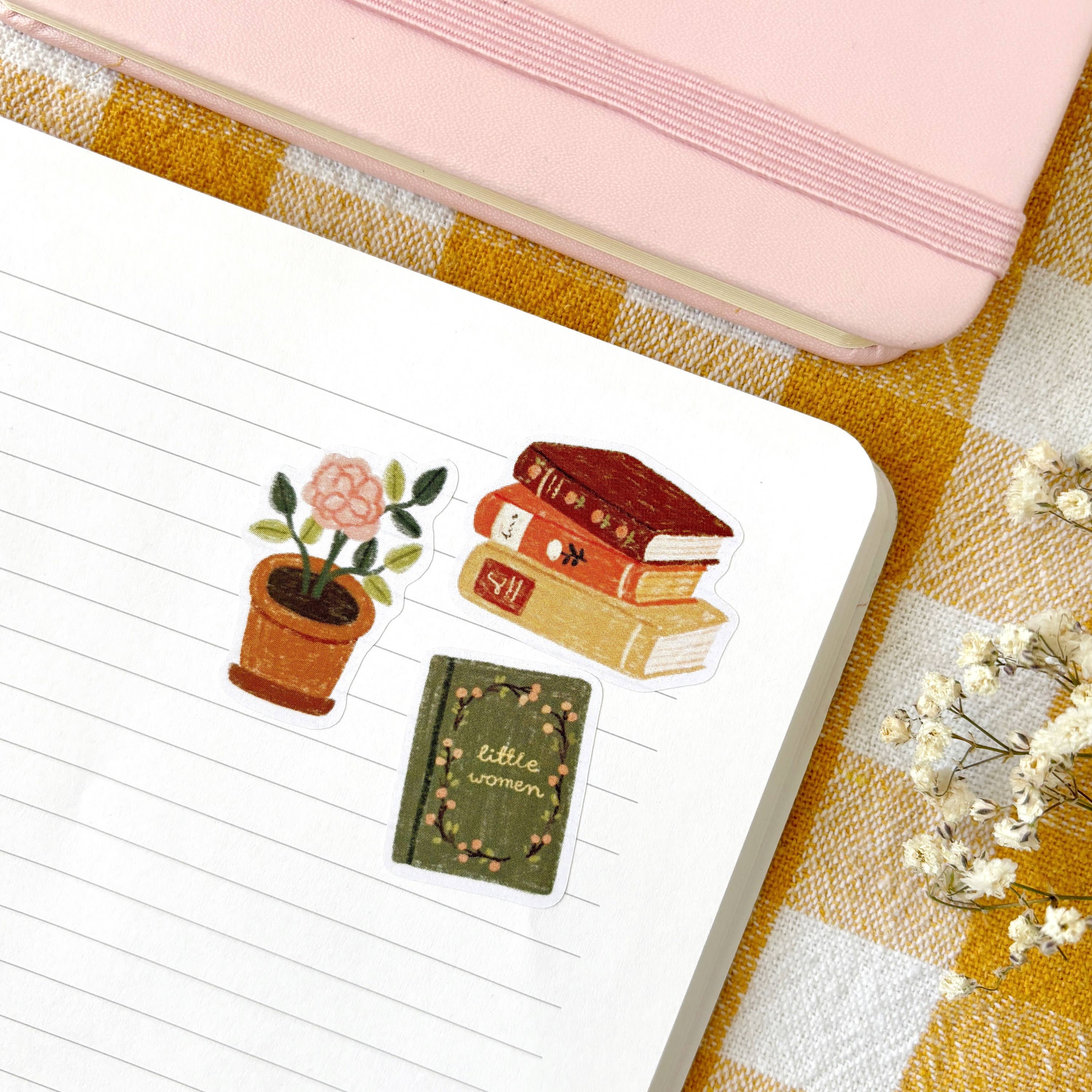 Bookish - Planner & Journal Stickers | A6 Matte Paper