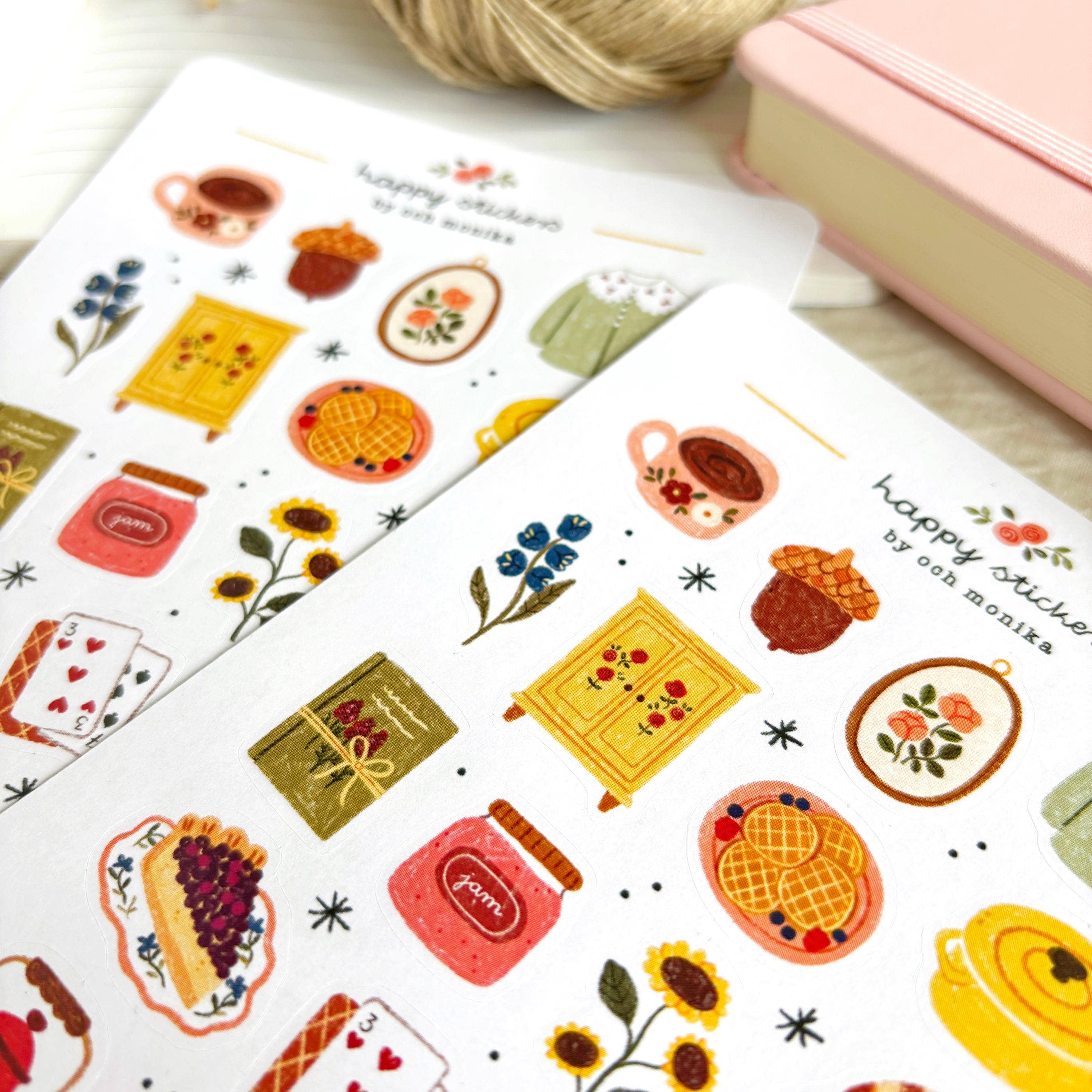 Sweet Life - Planner & Journal Stickers | A6 Matte Paper
