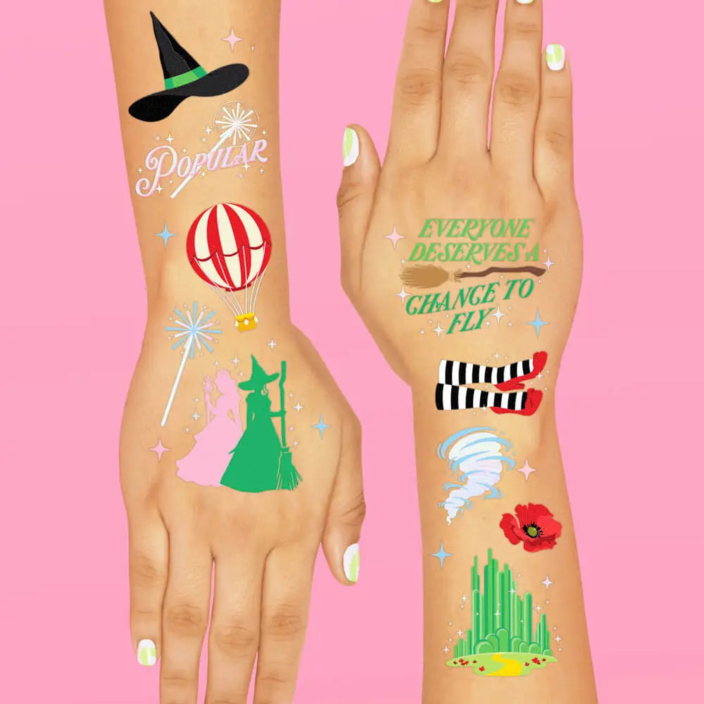 Emerald City Temporary Tattoos - Petit Fetti image 2