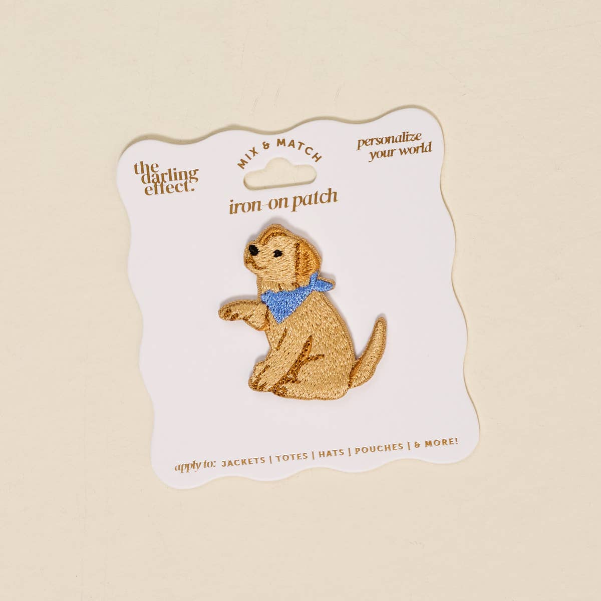 Mix & Match Iron-On Patch–Dog