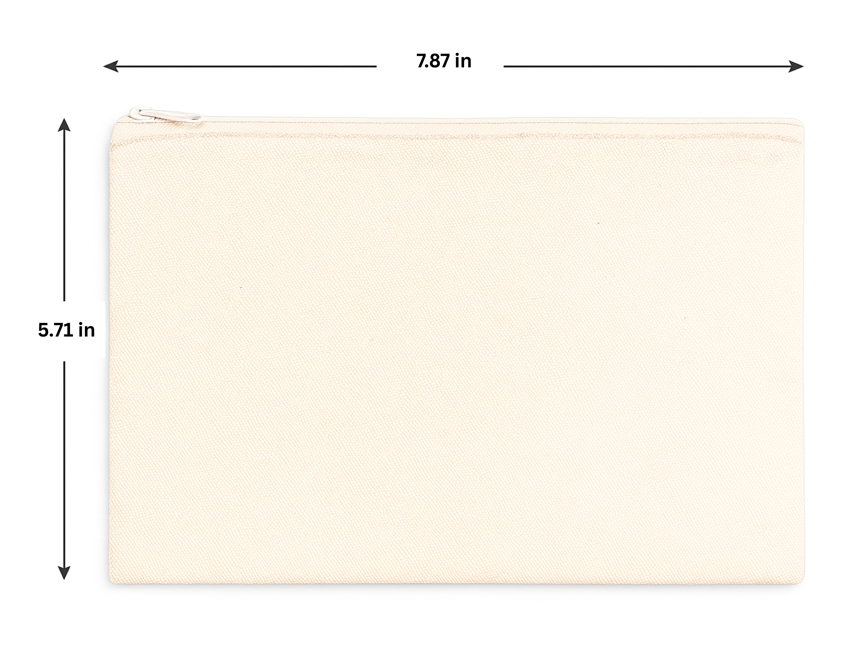 Canvas Pouches | Plain Travel Pouch | MakeUp Pouch