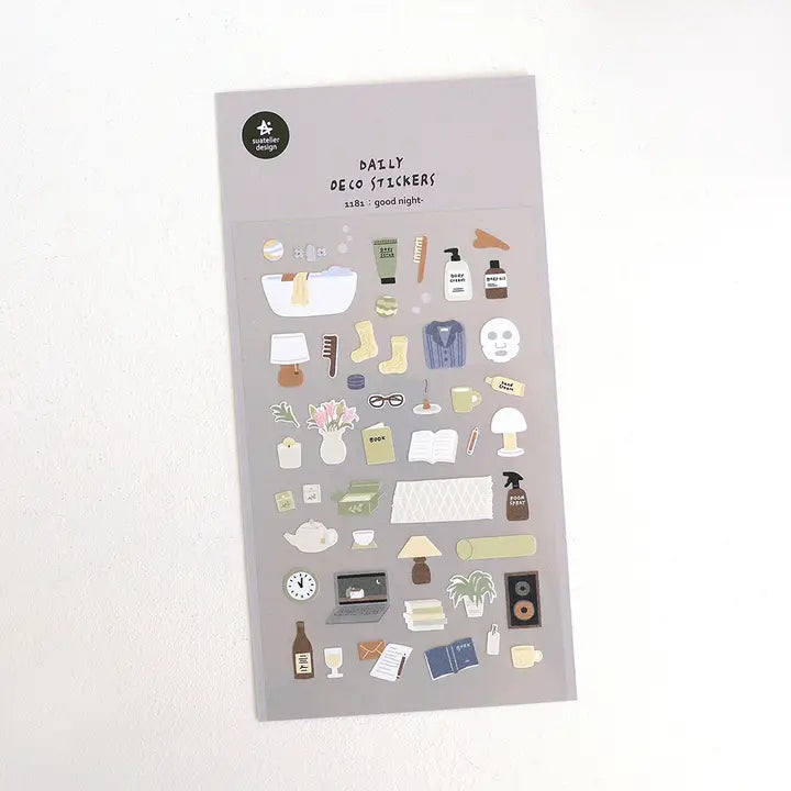 Daily Deco Stickers Sautelier Design Good Night image 0