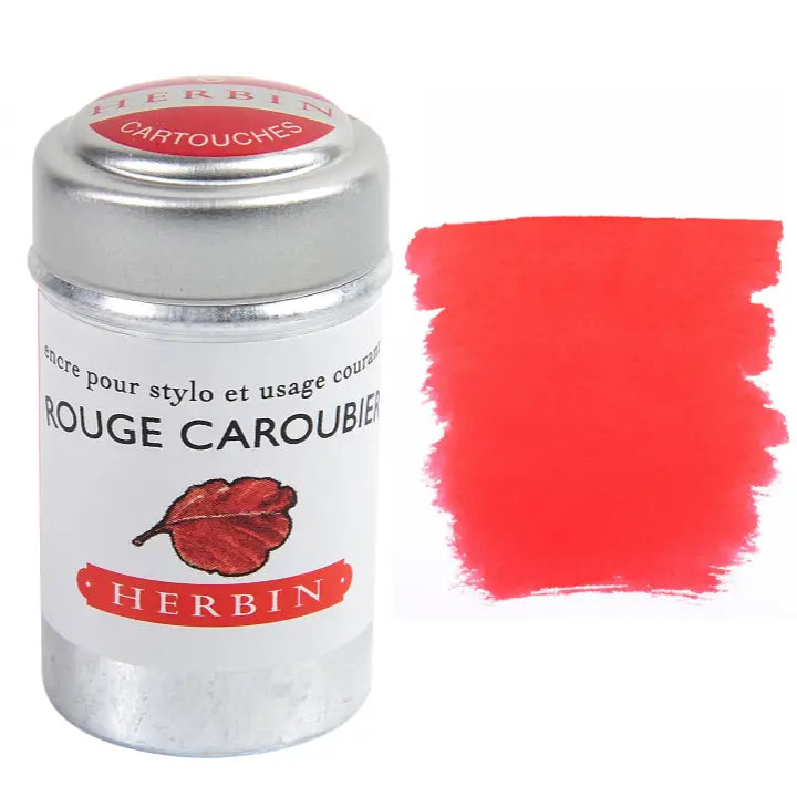 Herbin Fountain Pen Ink Cartridges - Tin of 6 image 2