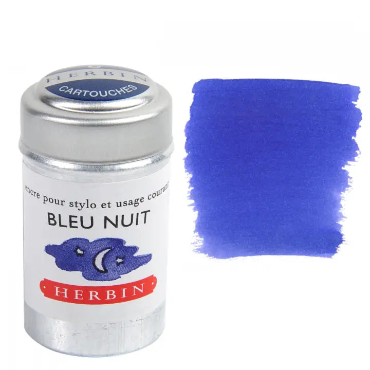 Herbin Fountain Pen Ink Cartridges - Tin of 6 image 7