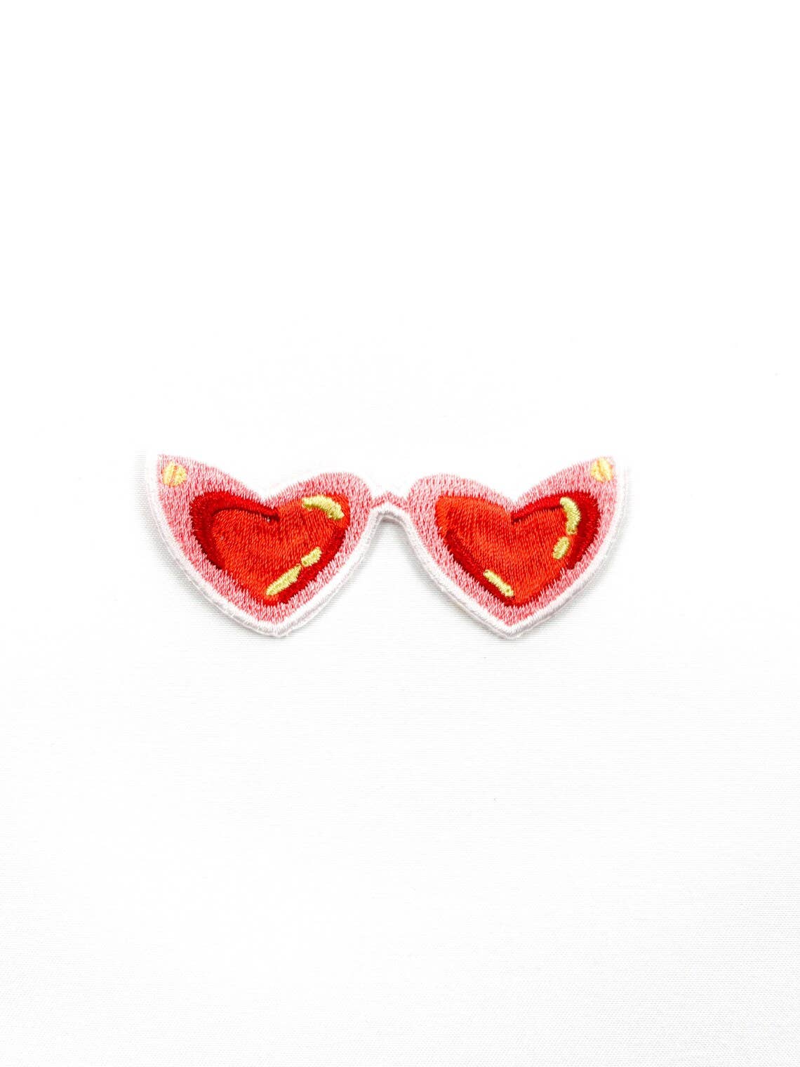 Pink Sunglasses Patch Embroidered Iron-On Patch Bachelorette