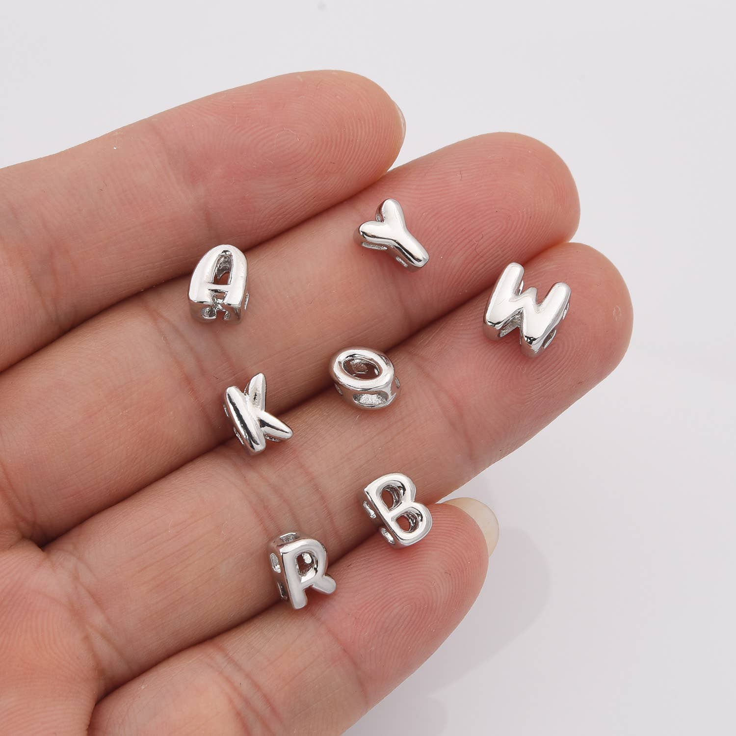 Gold Filled Alphabet Balloon Initial Charm Pendant