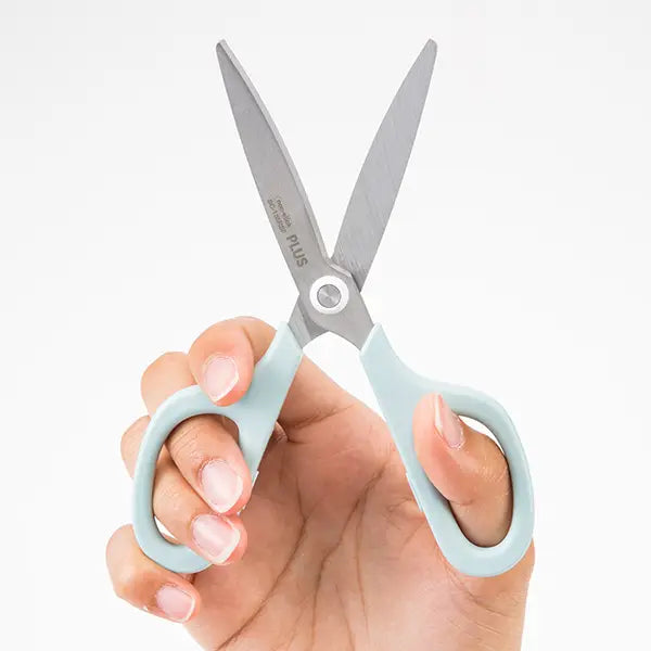 Plus Cut Curve Smart Scissors Mint Blue image 2